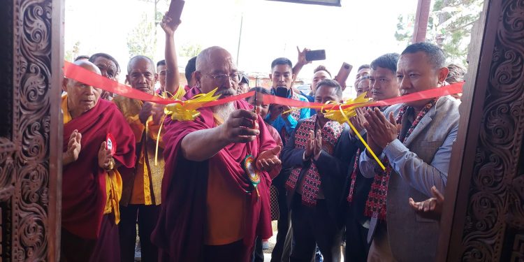 रोशी ९ पानान्चेमा कर्मदावा सोक्सिङ भवन उद्घाटन