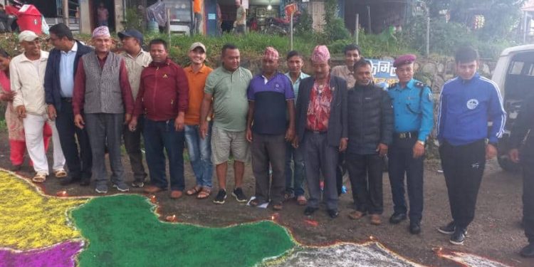 संविधान दिवस २०७९ को अवसरमा नमोबुद्ध नगरपालिका भकुण्डेवेशीमा दिप प्रज्वलन