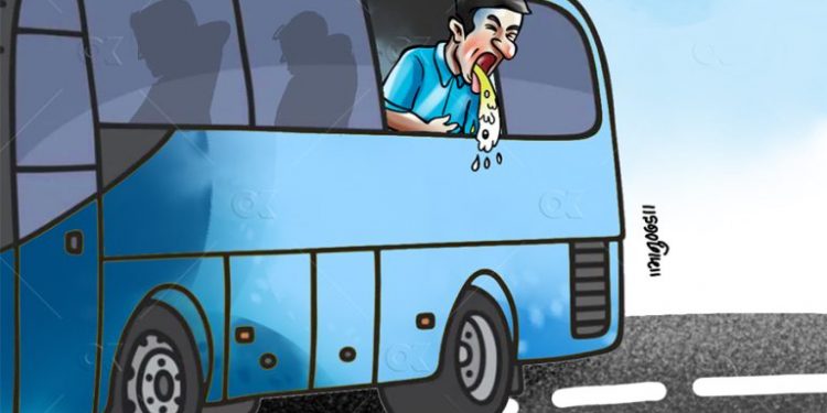 किन गाडीमा यात्रा गर्दा बान्ता आउने गर्छ ? कसरी बान्ता आउन कम गर्ने ?