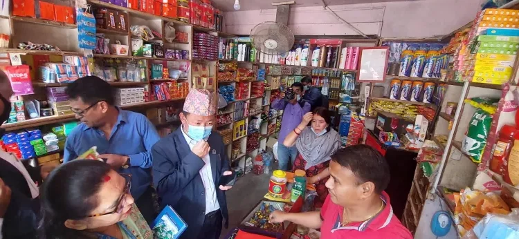 बनेपामा एकैदिन विभिन्न विद्याका ४७ पसल अनुगमन