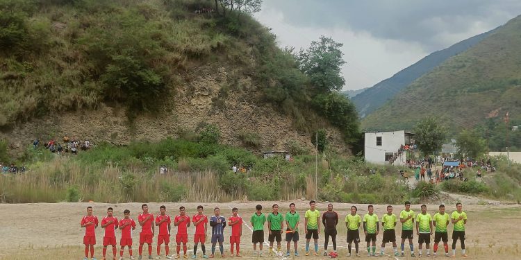 रोशी कप फुटबलको सेमिफाईनल खेल सकियो,भोलि फाईनल खेल हुदै