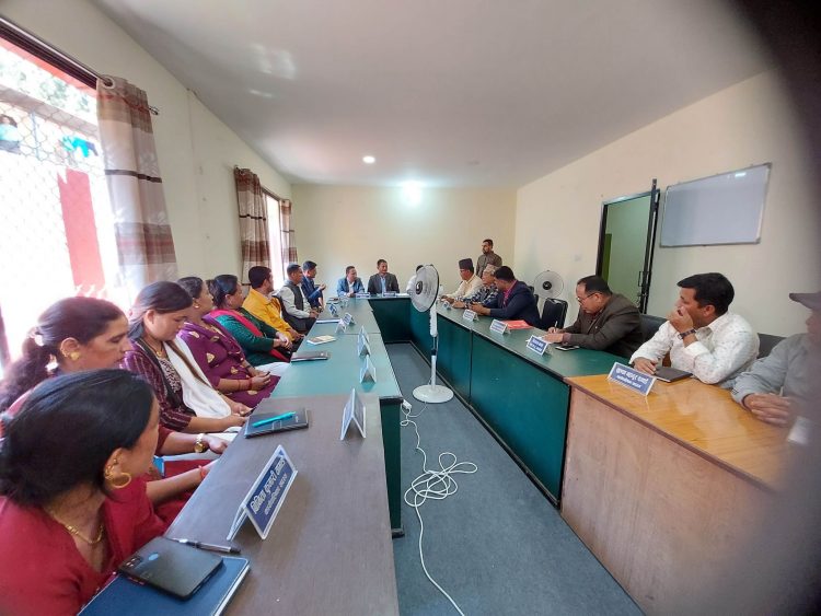 रोशी गाउँपालिकाको चौथो कार्यपालिका बैठक सम्पन्न ,यस्ता छन् निर्णयहरु