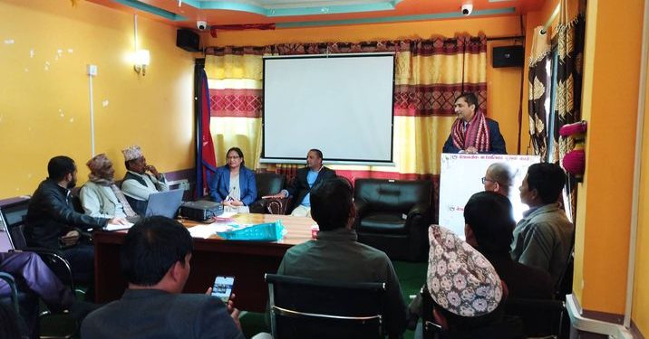 बेथानचोक गाउँपालिकको कृषि,पर्यटन,तथा स्वास्थ्य नीति निर्माणका लागि २ दिने अन्तरकृया कार्यक्रम सम्पन्न