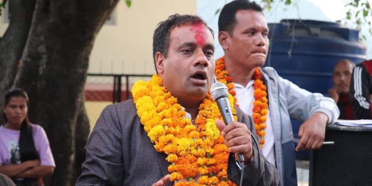 काभ्रे–२ (क) मा गठबन्धनका उमेद्वार लक्ष्मण लम्साल विजयी