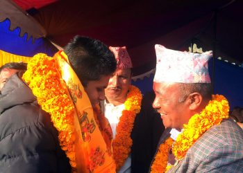 काभ्रे क्षेत्र नं १ का स्वतन्त्र उम्मेदवार कडेल गठबन्धनको पक्षमा