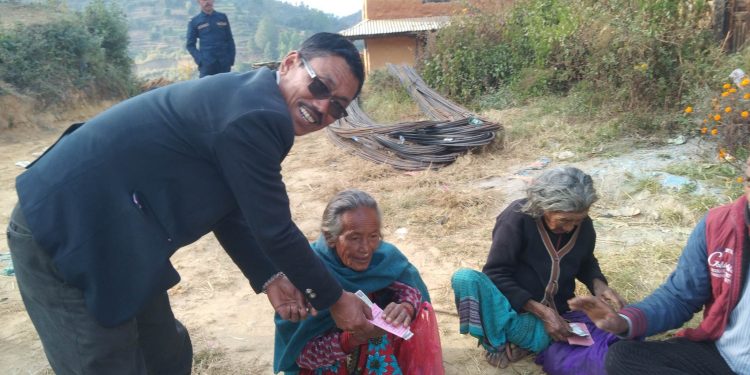 जनताको मनमनमा बसेका वडा अध्यक्ष बिष्णु तामाङ