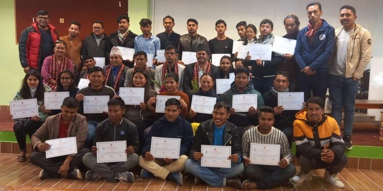 बागमती प्रदेशभित्र रहेका क्रियाशील प्राविधिक पत्रकारहरुको लागि रेडियो प्राविधिक तालिम सम्पन्न
