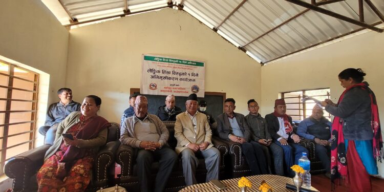 नमोबुद्ध नगरपालिकाको सबै वडामा लैंगिक हिंसाविरुद्ध अभिमुखिकरण