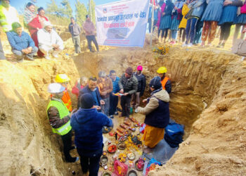 बेथानचोकमा १० शैयाको आधारभूत अस्पतालको शिलान्यास