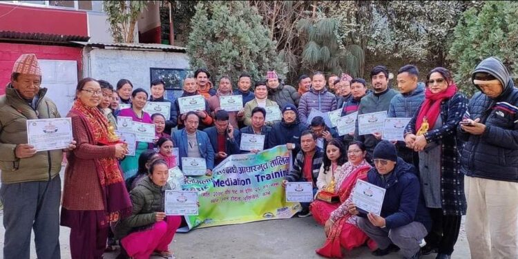 रोशीमा मेलमिलाप सम्बन्धि आधारभूत तालिम सम्पन्न