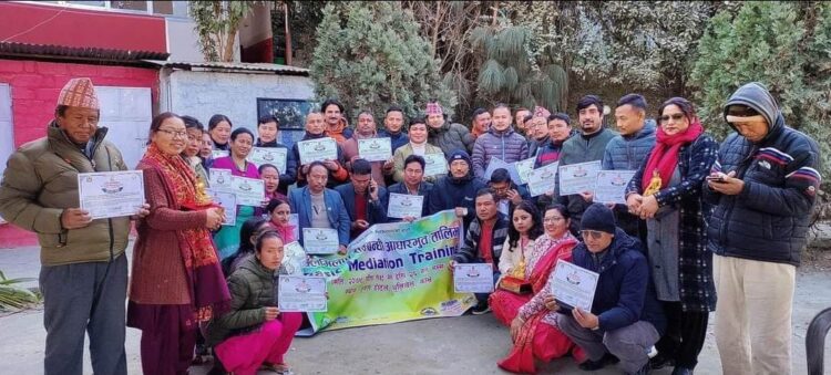 रोशीमा मेलमिलाप सम्बन्धि आधारभूत तालिम सम्पन्न