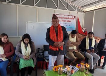 नमोबुद्ध वडा नं.१ का १७ जना महिलाहरुलाई सेनेटरी प्याड निर्माण सम्बन्धि सिप विकास तालिम