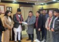 धुलिखेलको विभिन्न चार ठाउँमा प्रहरी चौकी राखिदिन गृहमन्त्री लामिछाने सँग मेयर ब्याञ्जुको माग