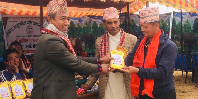 दुवाचौर सामुदायिक कृषि सहकारी संस्थाको अध्यक्षमा अर्जुन गिरी