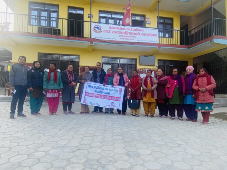 बेथानचोकमा महिला जनप्रतिनिधिका लागि नेतृत्व विकास एवम् उद्घोषण तालिम सम्पन्न