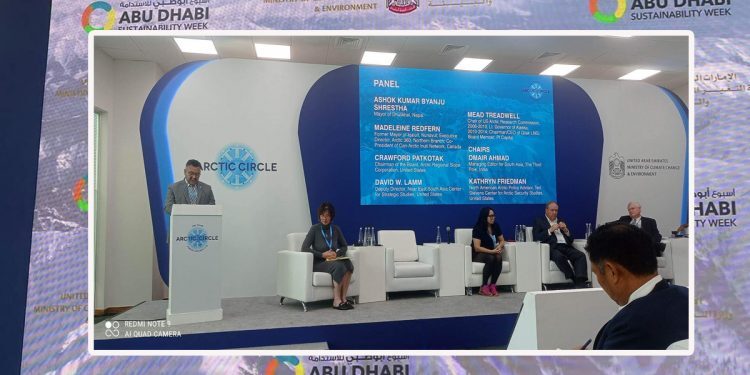 संयुक्त अरब इमिरेट्स (युएई) मा धुलिखेलको शुन्य कार्बन शहरको चर्चा