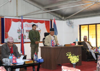 नमोबुद्धको दोस्रो नगर सभाको दोस्रो अधिवेशन सम्पन्न