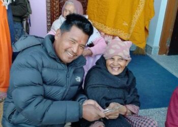 रोशी १ का अशक्त नागरिकहरुलाई घर घरमै सामाजिक सुरक्षा भत्ता