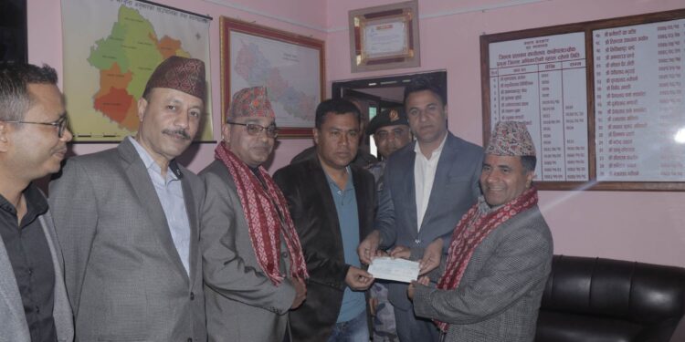 चलालगणेशस्थान बस दुर्घटनाका मृतकको क्षतिपूर्ति रकम जिप्रका काभ्रेलाई हस्तान्तरण