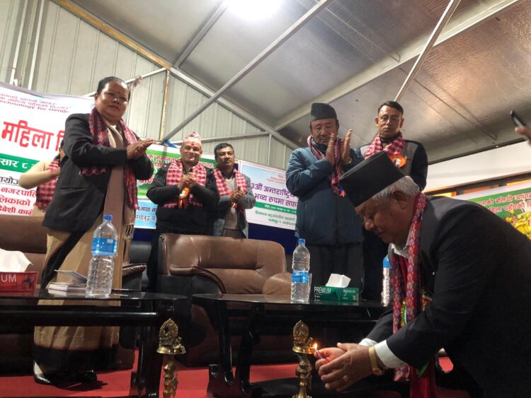 नमोबुद्ध नगरपालिमा ११३ औ अन्तराष्ट्रिय नारी दिवस कार्यक्रम सम्पन्न