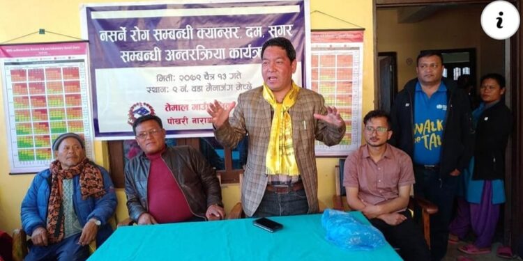 ‘जनताको स्वास्थ्यलाई गाउँपालिकाले पहिलो प्राथमिकतामा राखेको छ’– उपाध्यक्ष दलमान थोकर