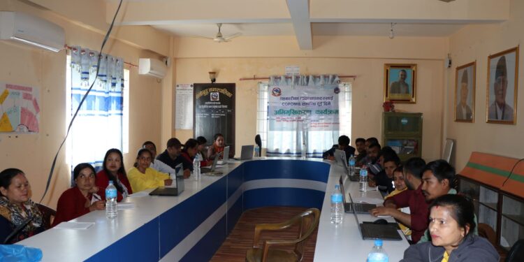 नमोबुद्धका सहकारीलाई कोपोमिस सम्बन्धी अभिमुखिकरण