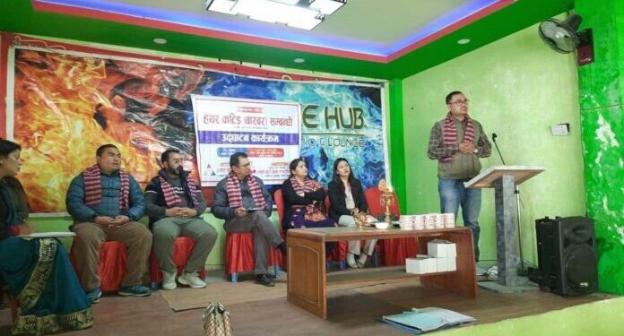 काभ्रेमा युवाहरुलाई ‘हेयर कटिङ’ तालिम