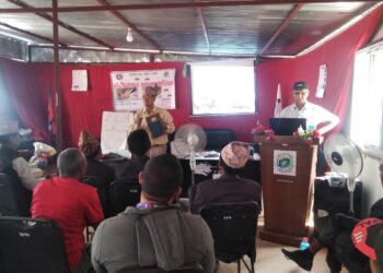 रोशीका कृषकहरुलाई माहुरी पालन सम्बन्धि तालिम