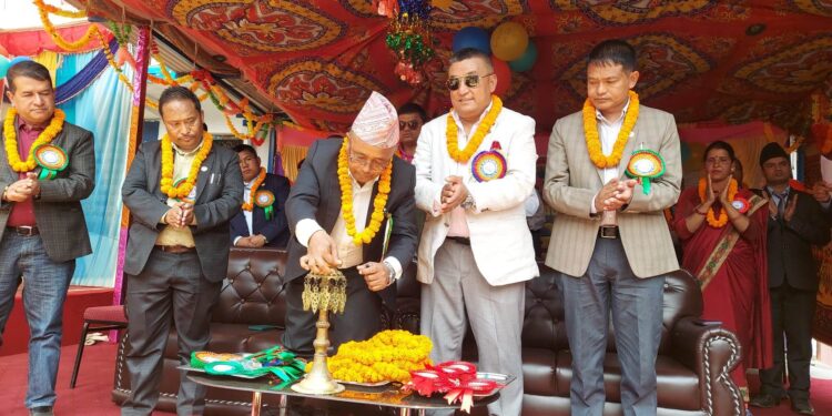 रोशी मा.वि ले मनायो धुमधामका साथ स्वर्ण जयन्ति