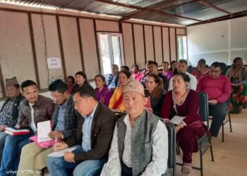 रोशीका जनप्रतिनिधिहरुलाई काम, कर्तव्य र अधिकार विषयक अभिमुखिकरण