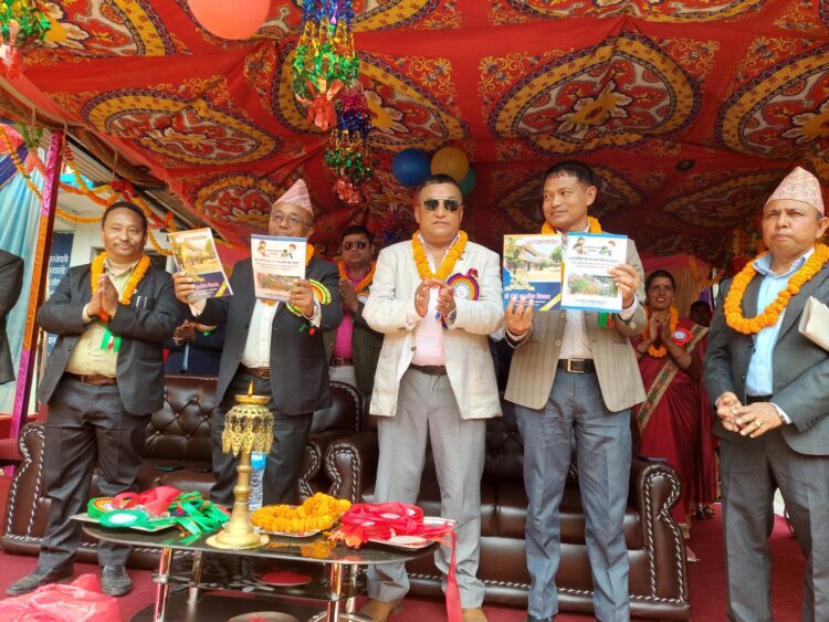 रोशी मा.वि ले मनायो धुमधामका साथ स्वर्ण जयन्ति