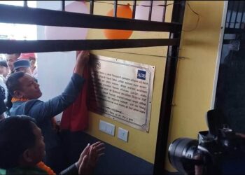 मन्त्री तिर्थ लामाको प्रमुख आतिथ्यतामा हिमालय मा.वि.को नवनिर्मित भवन  उद्घाटन तथा हस्तान्तरण