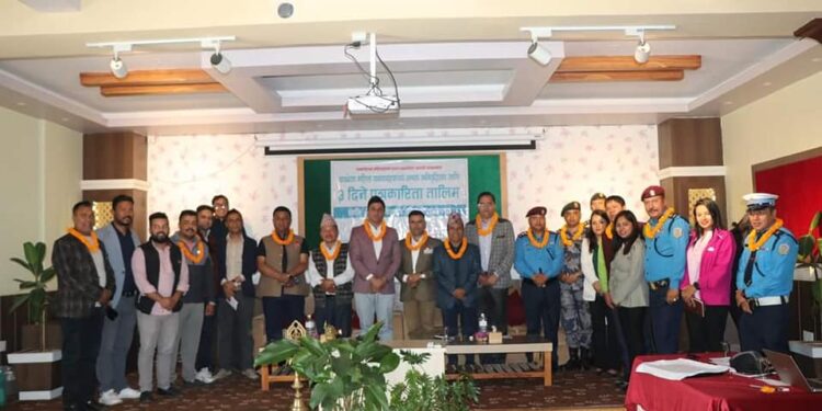 क्षमता अभिवृद्धिको लागि काभ्रेका महिला पत्रकारहरुलाई ३ दिने पत्रकारिता तालिम