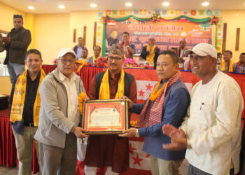 मन्त्री लामालाई गृह जिल्लामा भव्य स्वागत