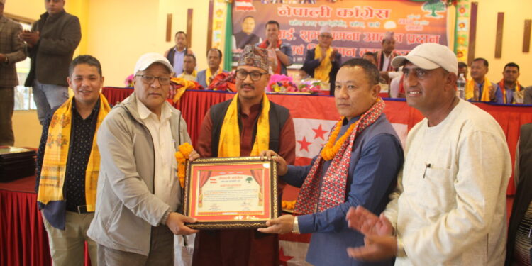 मन्त्री लामालाई गृह जिल्लामा भव्य स्वागत