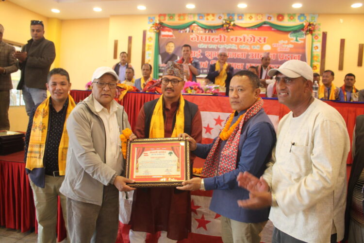 मन्त्री लामालाई गृह जिल्लामा भव्य स्वागत