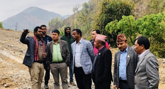 महाभारत,खानीखोला हुँदै मदनभण्डारी लोक मार्ग जोड्ने जनमुक्ति मार्ग निर्माण गर्ने मन्त्री दुलालको उद्घोष
