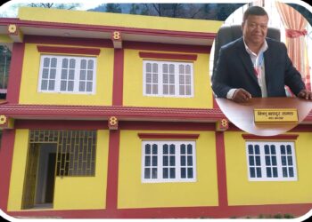 तेमाल गाउँपालिका वडा नः ३ भित्र विकास निर्माणका योजनाहरु तिब्र