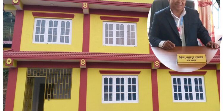 तेमाल गाउँपालिका वडा नः ३ भित्र विकास निर्माणका योजनाहरु तिब्र