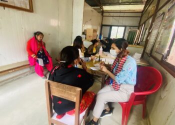 चलाल गणेशस्थानमा निःशुल्क आँखा शिविर