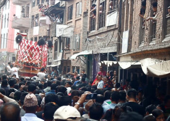 काभ्रेको बनेपामा आजबाट चण्डेश्वरी जात्रा शुरु