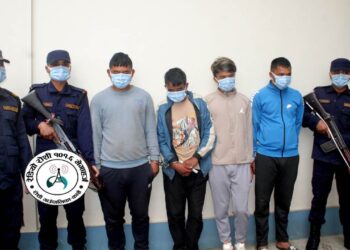 पनौतीको सामुदायिक साकोस लुटपाटमा संलग्न ४ जना सार्वजनिक