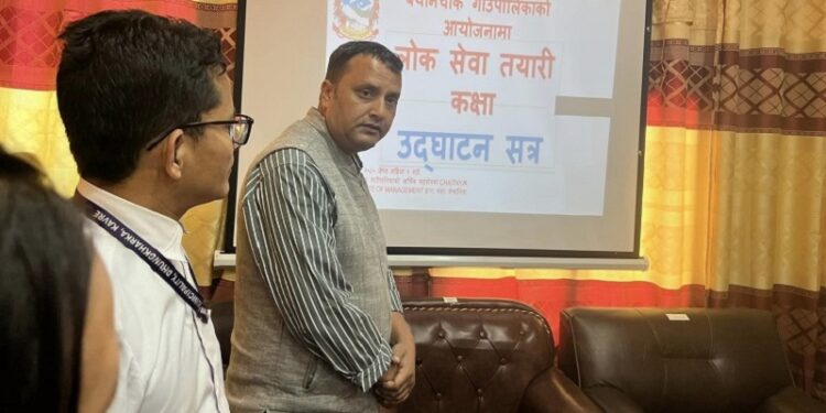 बेथानचोक गाउँपालिका र चैतन्यसँगको सहकार्यमा निःशुल्क लोकसेवा तयारी कक्षा सञ्चालन हुँदै