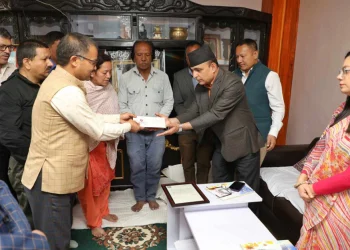 राष्ट्रपति पौडेलद्वारा मुकेशको परिवारलाई दुःख ब्यक्त