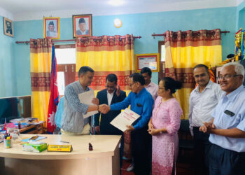 नसर्ने रोगका बिरामीहरु पहिचान गर्दै बेथानचोक गाउँपालिका