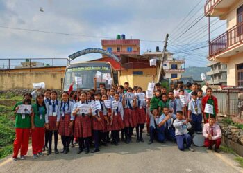 नव प्रतिभा अङ्ग्रेजी माध्यमिक विद्यालयले विश्व बालश्रम विरुद्ध दिवस एक कार्यक्रम गरि मनायो।