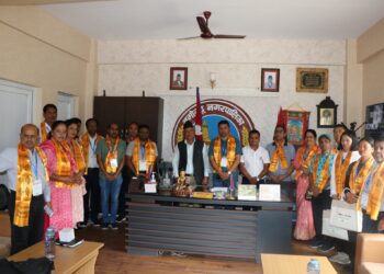 सार्क कृषि केन्द्रमार्फत नमोबुद्धमा जलवायु अनुकुलन कार्यक्रम मार्फत भएका नविनतम कार्य र असल अभ्यासको अवलोकन