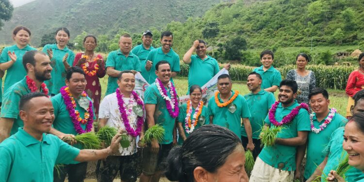 तेमालका प्रतिनिधिहरुले मनाए २० औँ राष्ट्रिय धान दिवस (फोटोफिचर)