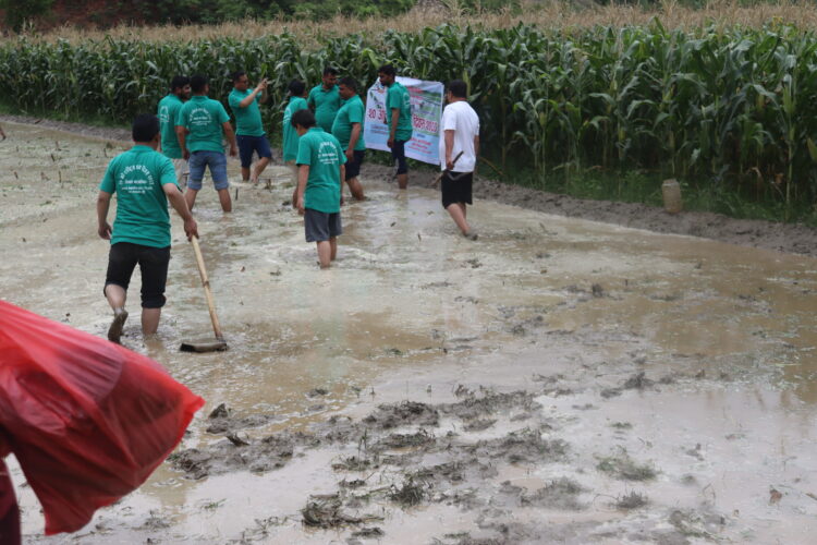 तेमालका प्रतिनिधिहरुले मनाए २० औँ राष्ट्रिय धान दिवस (फोटोफिचर)