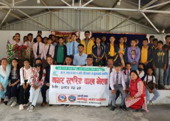 आर्थिक बर्ष २०८०÷८१ को योजना तर्जुमा गर्न नमोबुद्ध नगरपालिकामा बाल भेला